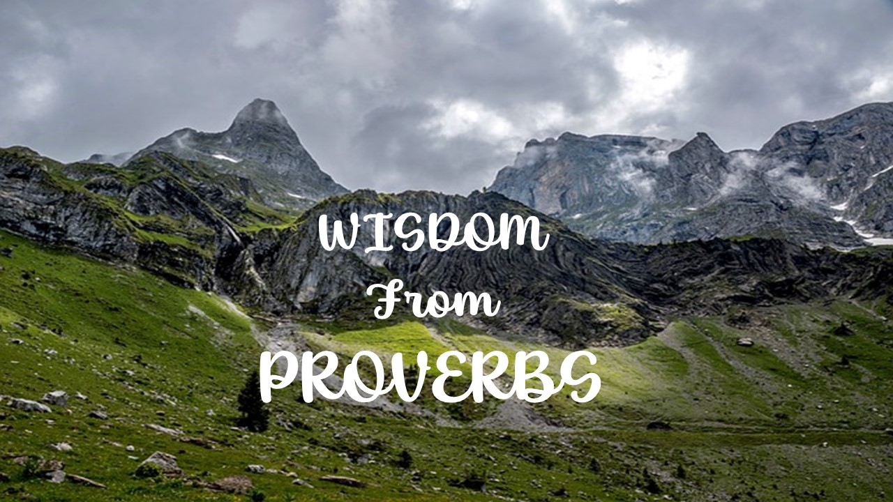 Wisdom From Proverbs